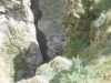 Вид на урез водопада Султан.