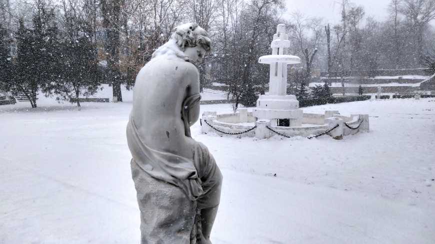 Долгожданный снег в Ростове. Январь 2021